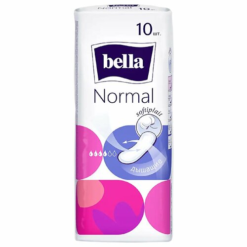 фото Прокладки белла белая линия normal softiplait air 10шт bella