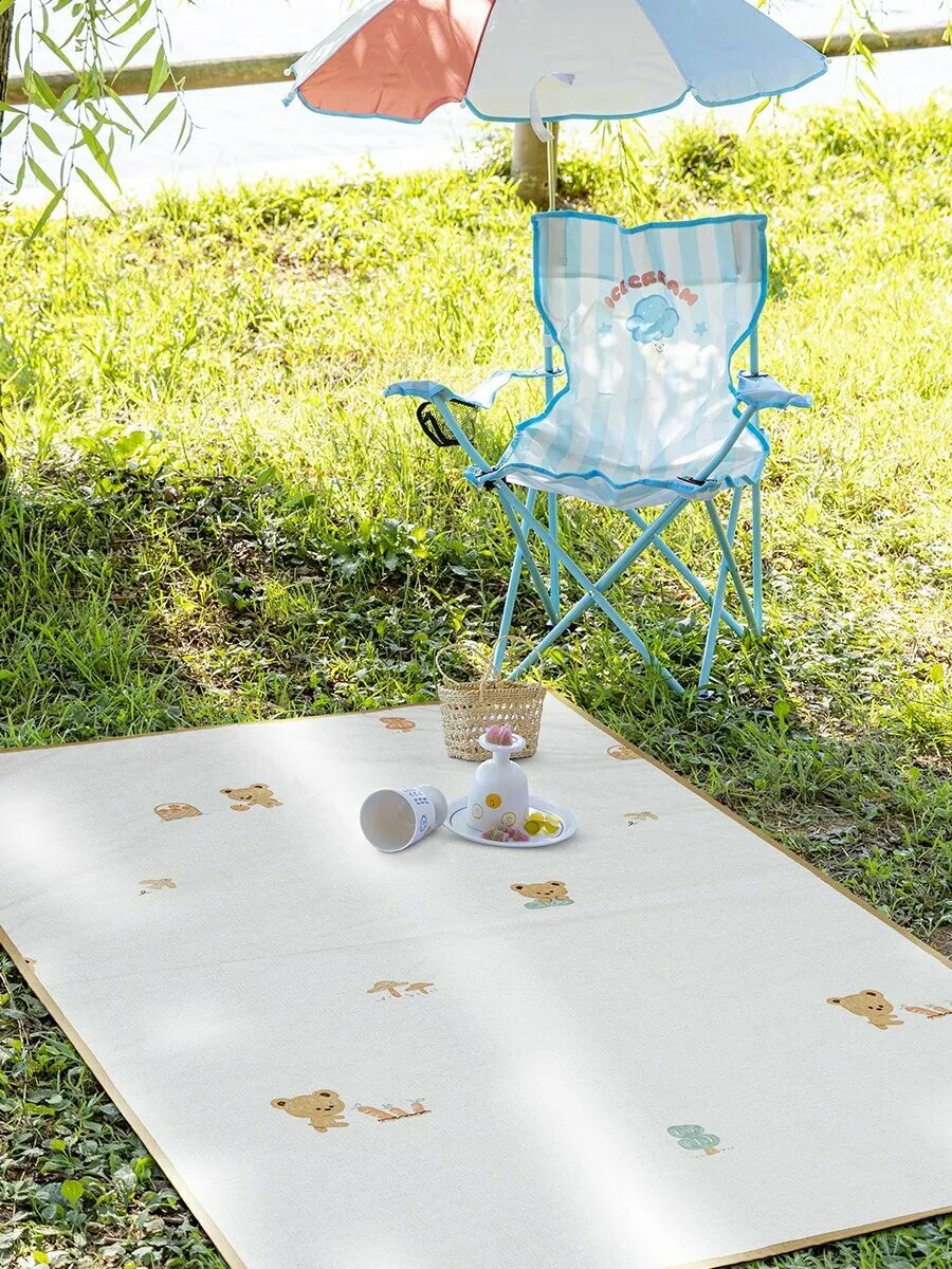Водонепроницаемый коврик Parklon Picnic Mat, непромокаемый, для пикников и пляжей, 145x200 см