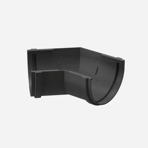 Изображение товара Docke PREMIUM Угловой элемент 135° (Графит), диаметр трубы 85, толщина 1.75