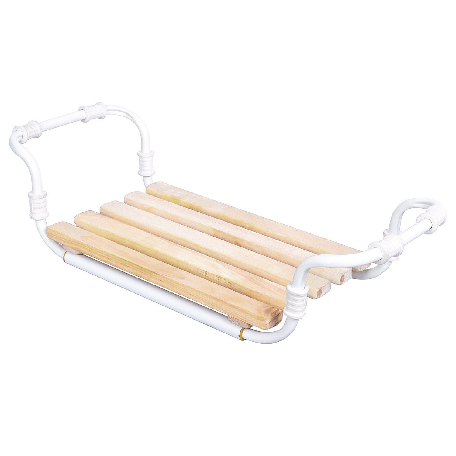 Сиденье для ванны СВ3 раздвижное (сиденье деревянное нагрузка до 100 кг)