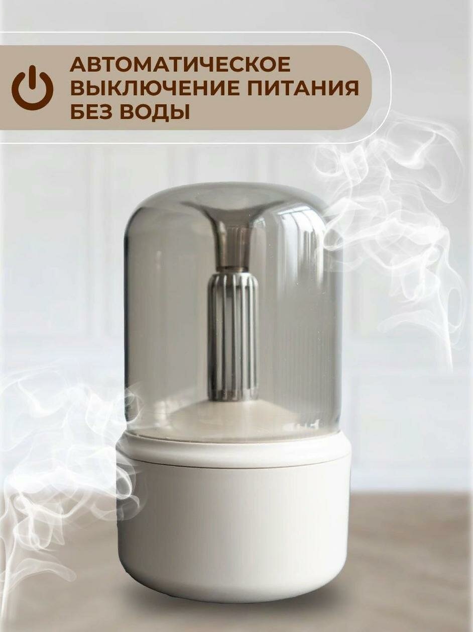 Увлажнитель воздуха Аромадиффузор, ультразвуковой, цвет белый