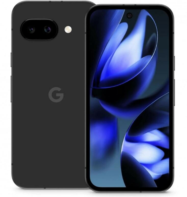 Смартфон Google Pixel 9a, 8/128 ГБ, USA, nano SIM + eSIM , Obsidian Черный