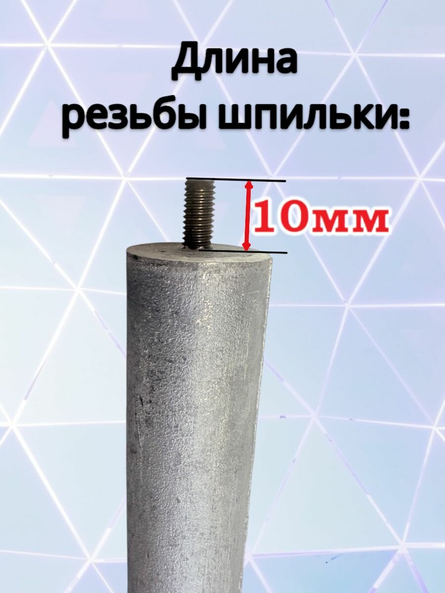 Анод для водонагревателя Ariston на М5 самый универсальный — фото 1