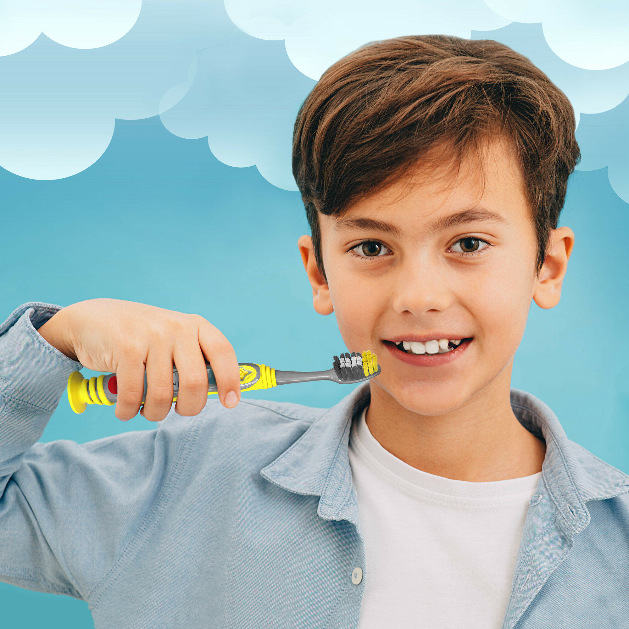 Картинки Зубная щетка Colgate для детей 5+ Русалочка, розовая + фиолетова (2 шт)