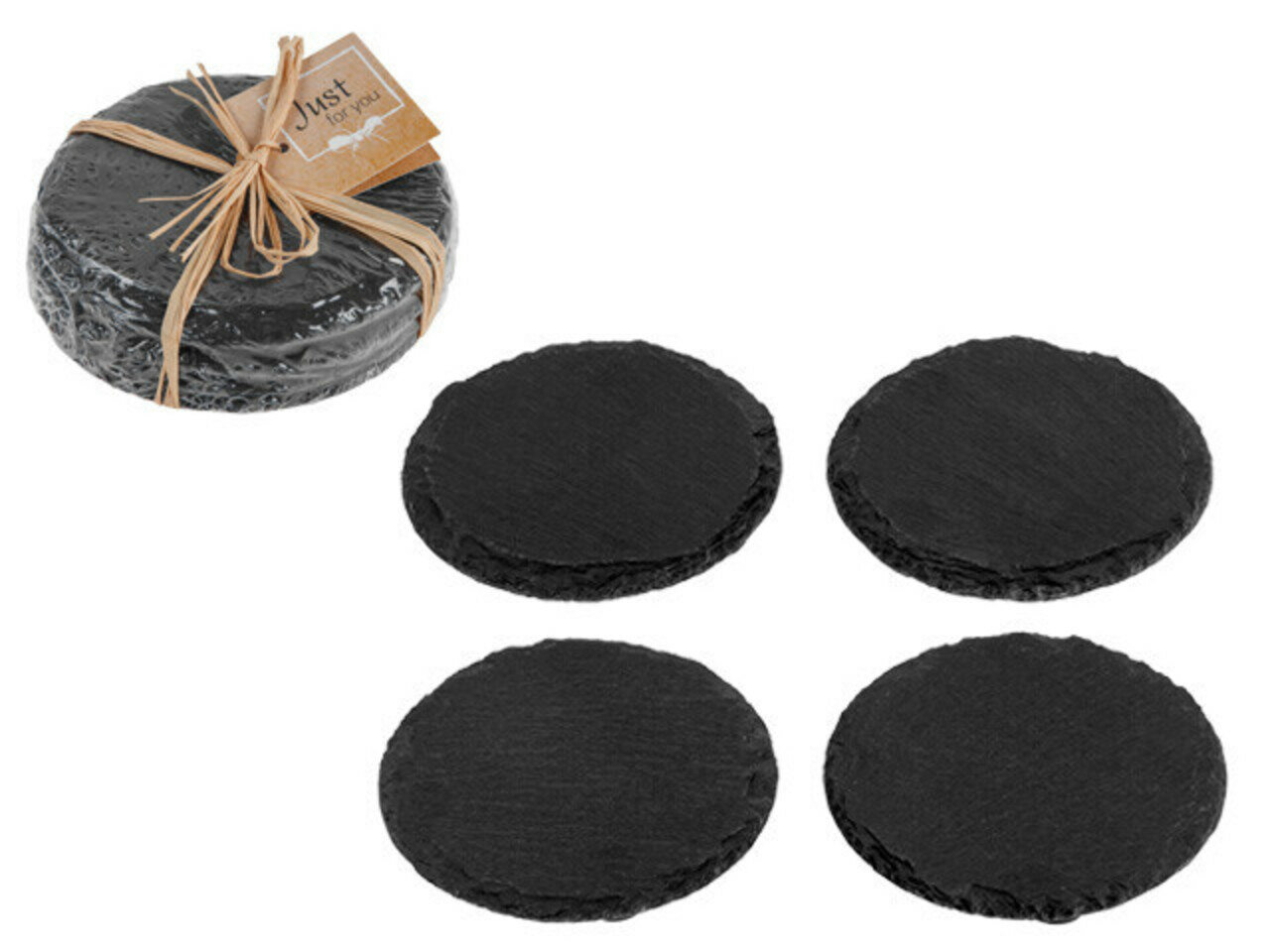 Подставка для посуды d10 см PERFECTO LINEA 4 штуки (28-220192) — фото 1