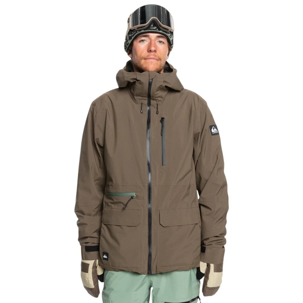 Куртка Quiksilver, размер M, коричневый