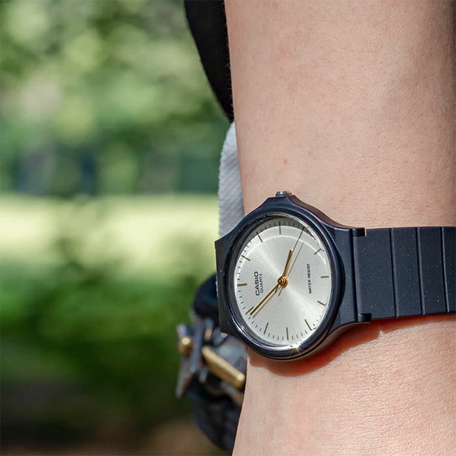 Наручные часы CASIO, черный, серебряный — фото 1