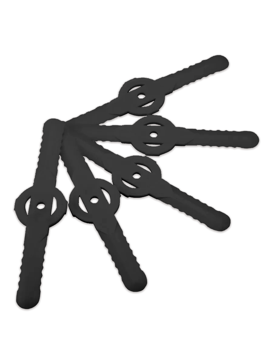 Пластиковые ножи для триммера Vortex DECK Omega, 5 шт, длина 15 см — фото 1