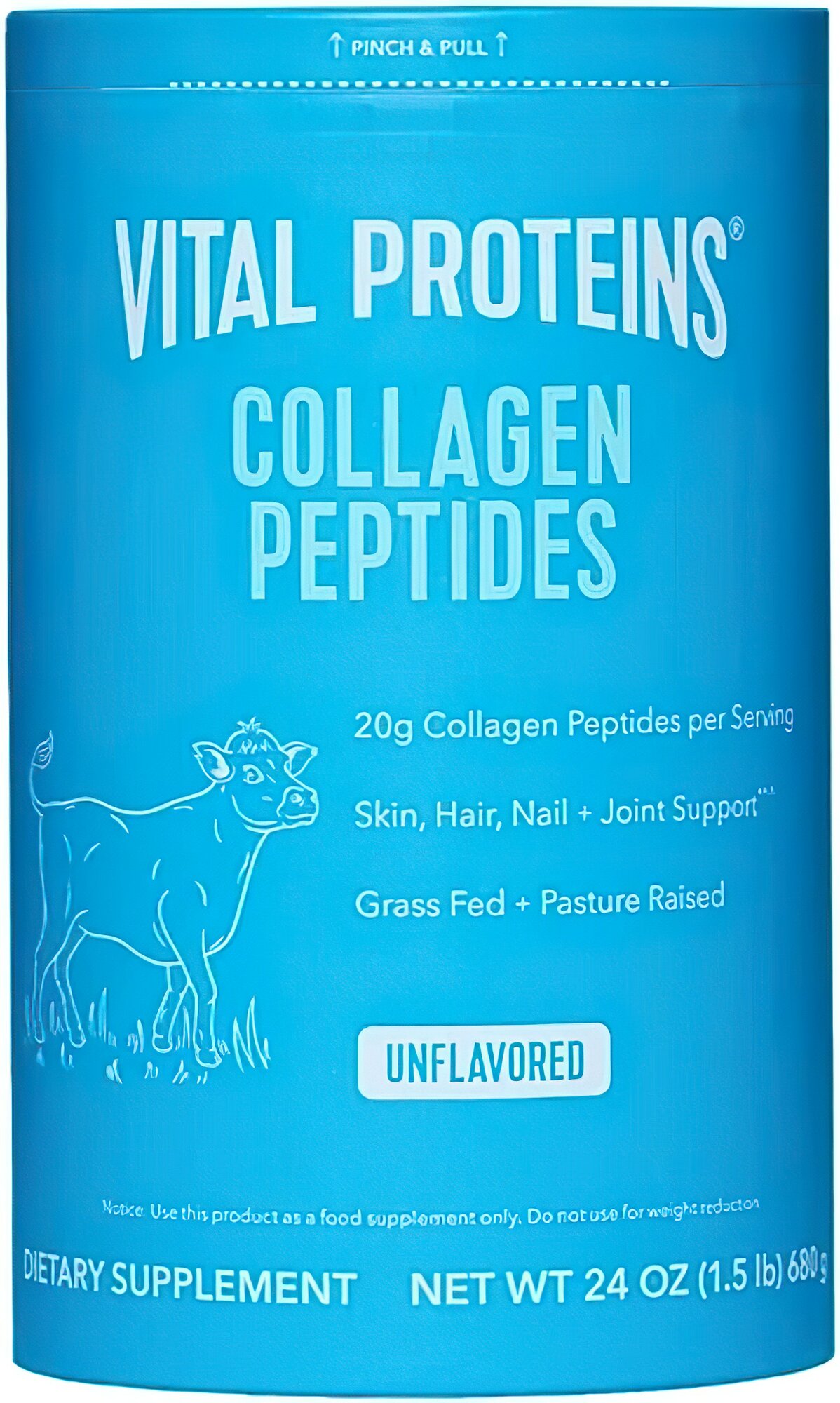 Collagen Peptides от Vital Proteins 680 г — гидролизованный коллаген для кожи, суставов и волос