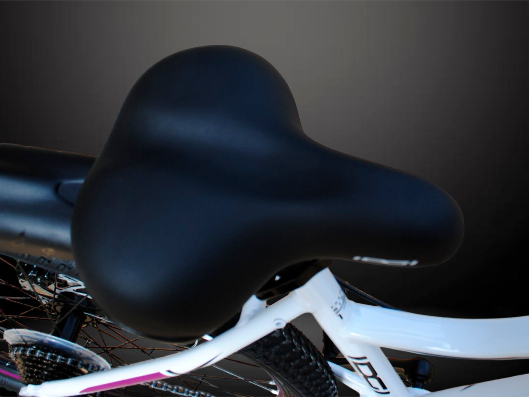 Велосипед горный IDGI GLORY RX 27.5-Black-pink" Shimano Altus, Широкое седло, Регулировка руля по высоте — фото 1