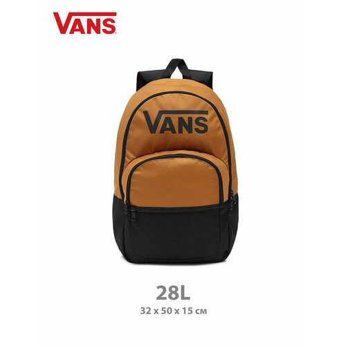 Рюкзак Vans Ranged 2 Prints Backpack-B, желто-черный