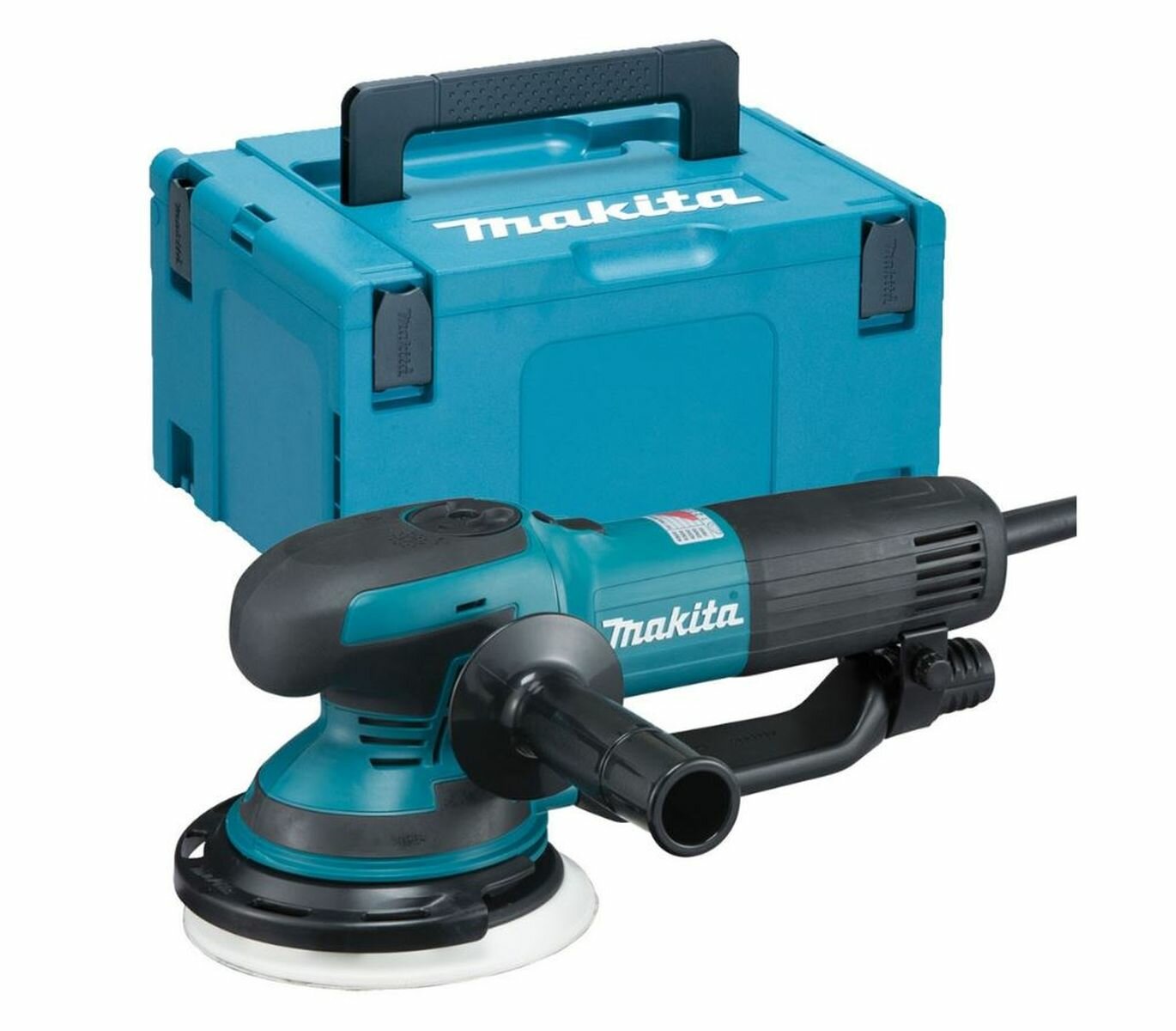 Эксцентриковая шлифмашина MAKITA BO6050J, с кейсом, 750Вт, 6800об/мин, вес 2,6кг