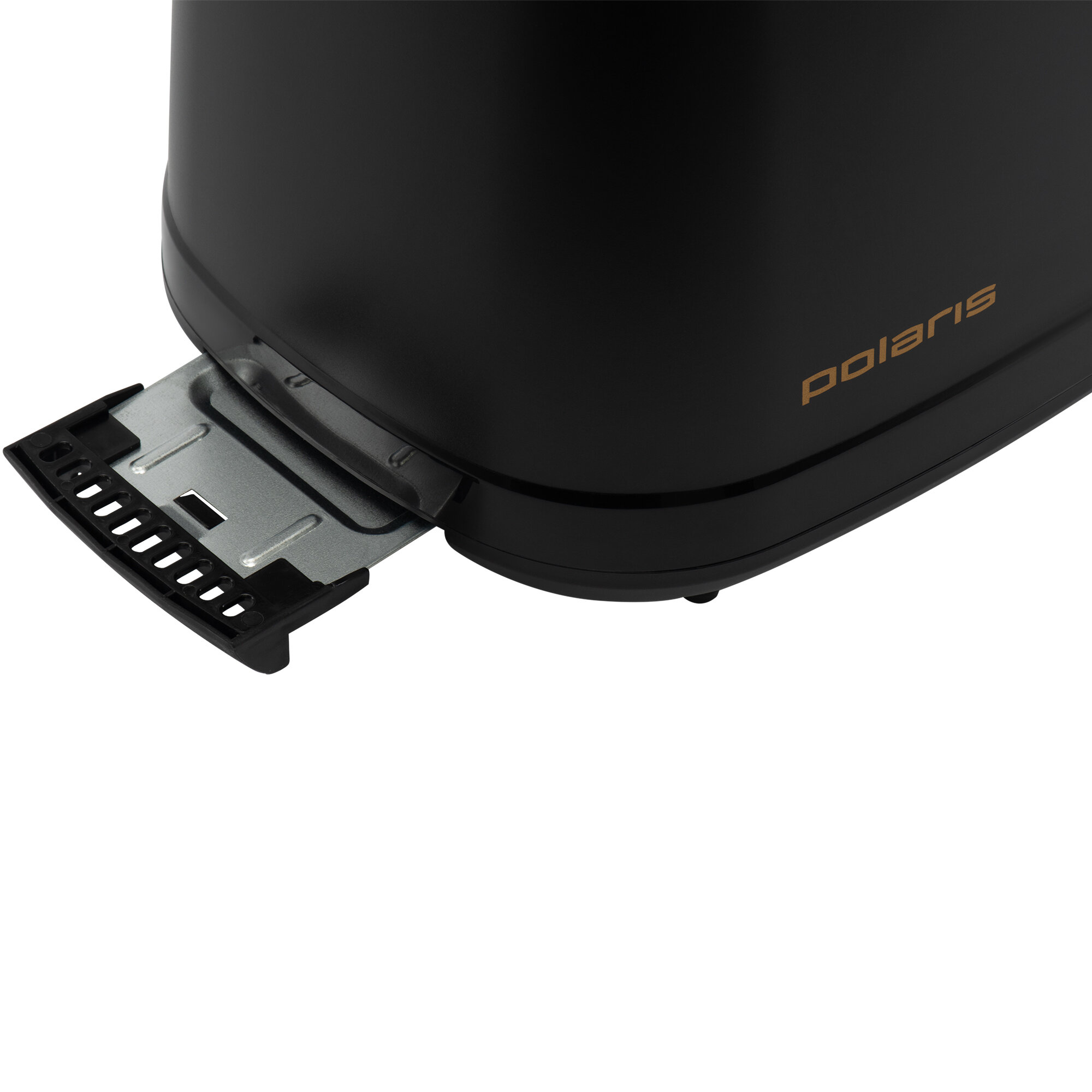 Тостер для хлеба с поддоном для крошек Polaris PET 0926 Imperior, черный — фото 1