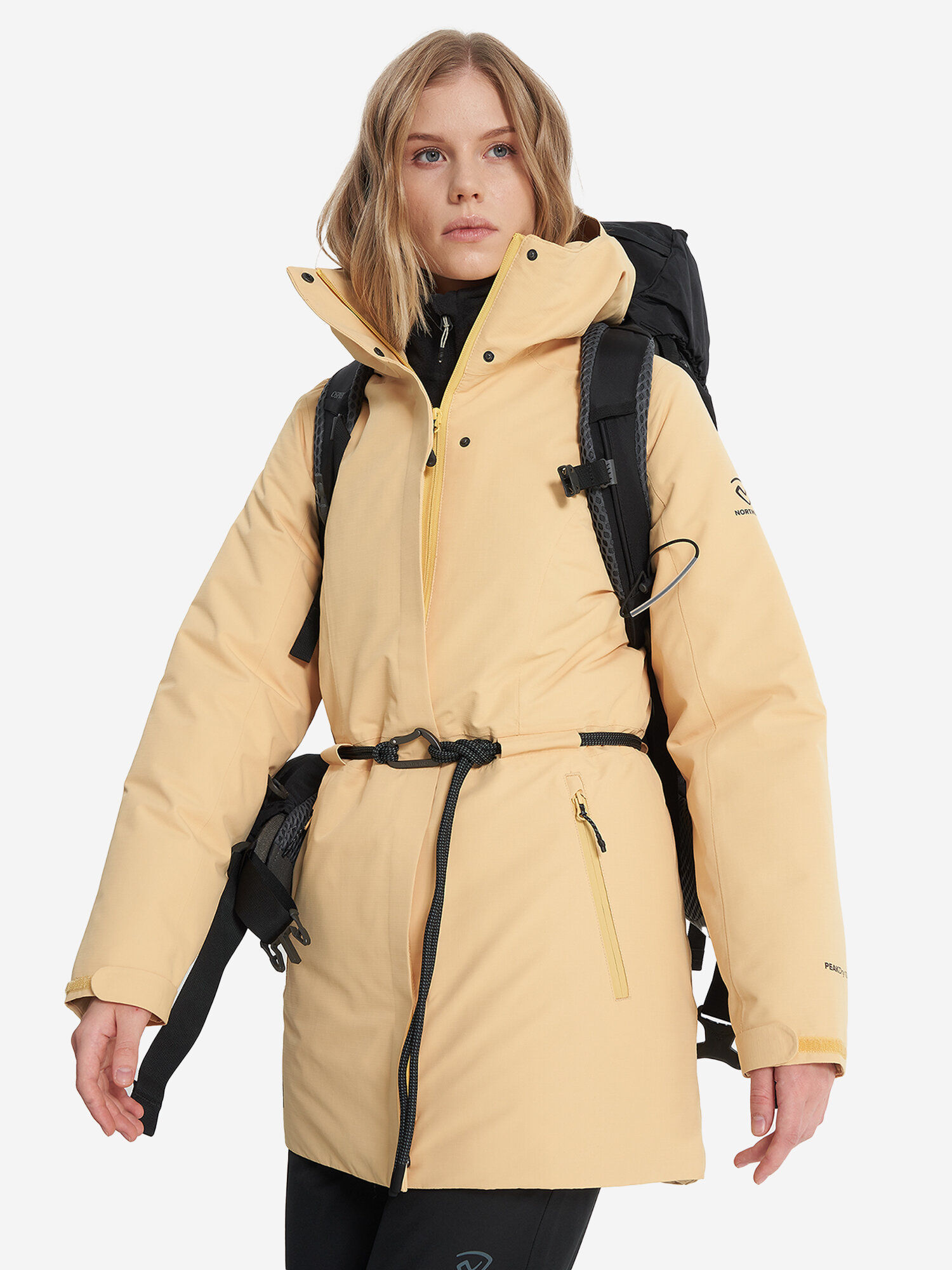 Куртка спортивная Northland Professional Women's Hiking Padded Jacket, размер 46, бежевый