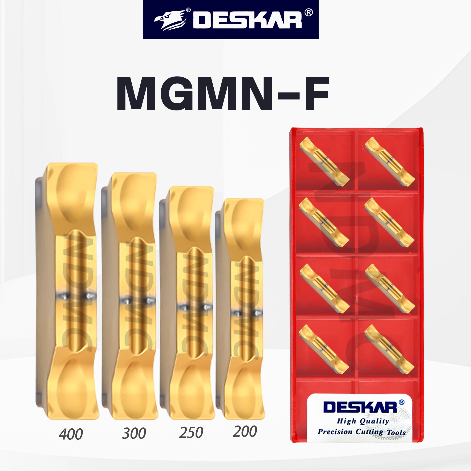 Токарный станок с ЧПУ MGMN200/250/300/400-F LF6028 Серия долбежных лезвий для обработки стальных деталей Серия токарных инструментов Токарный станок Износостойкие MGMN200-F LF6028 10PCS
