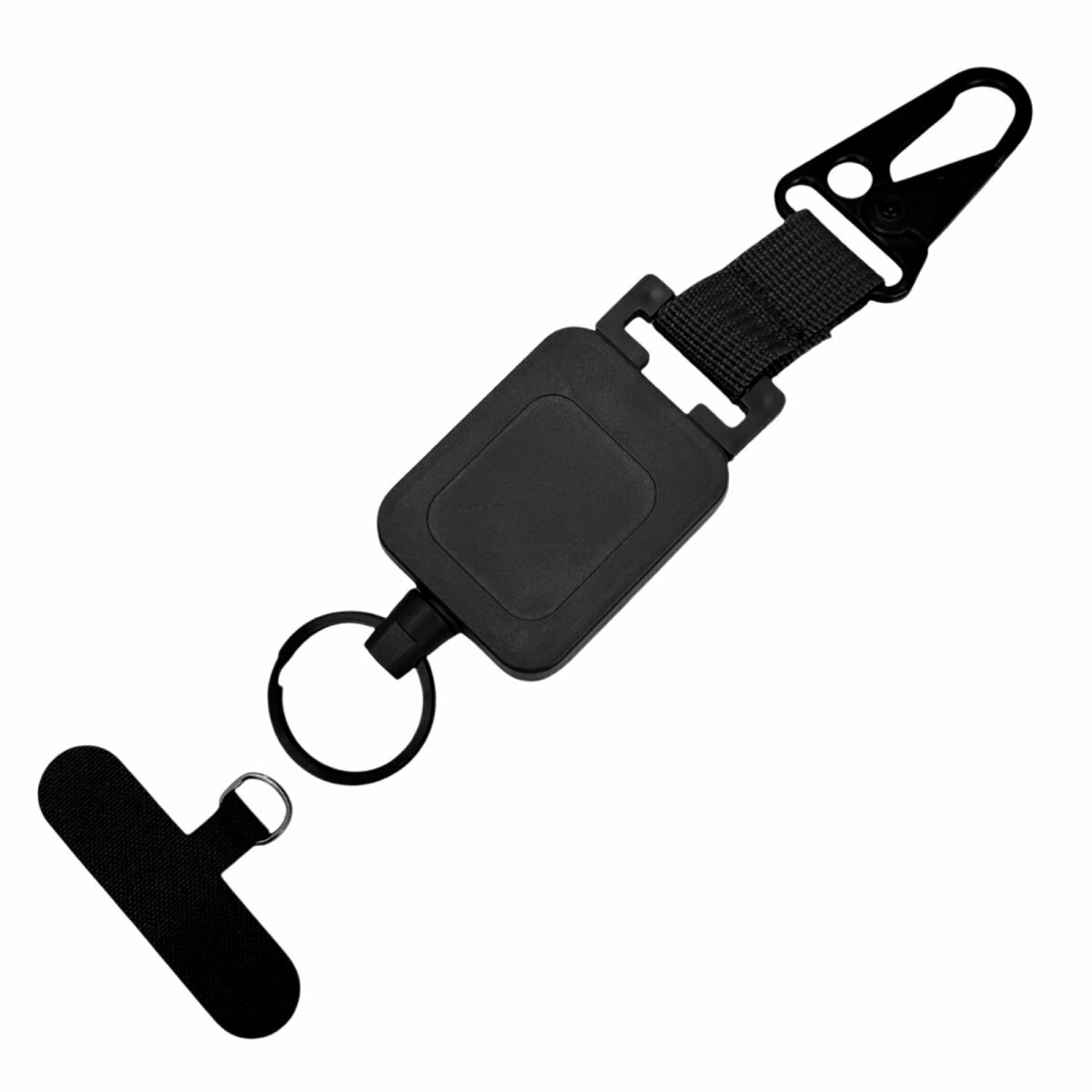 Брелок карабин ВОЕНПРО  черный