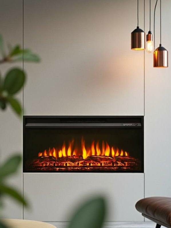 Электрокамин RealFlame Flash 36, обогрев, звуковой эффект, пульт ду (электрический камин, электроочаг)