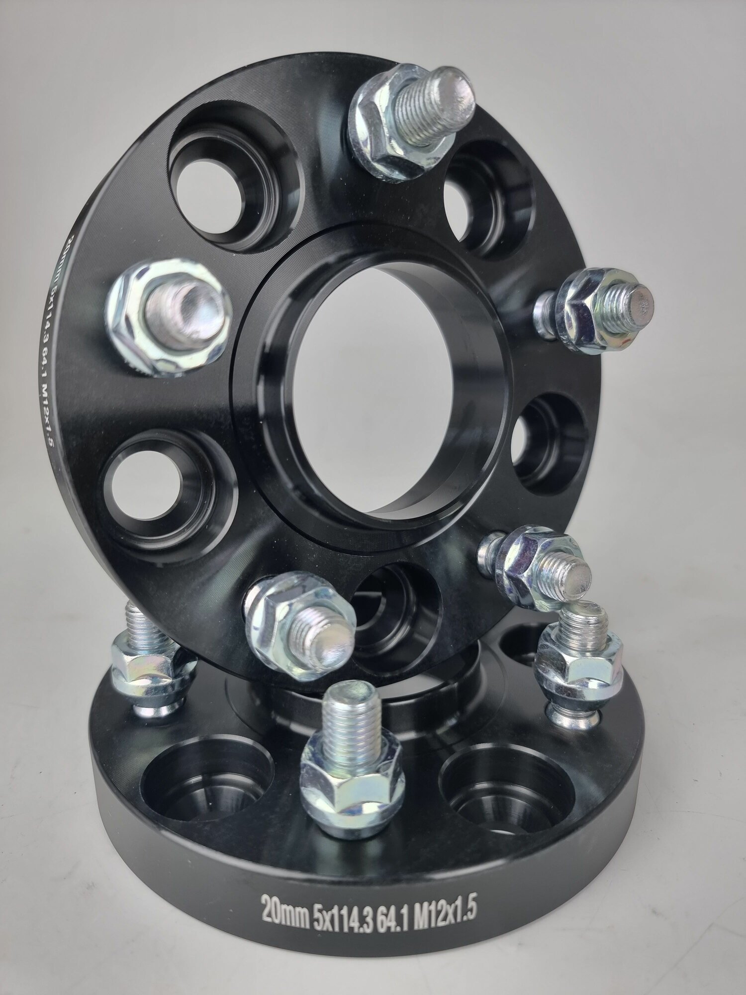 Проставки ступичные 5х114.3 ЦО 64.1 20мм резьба М12*1.50 (Honda)