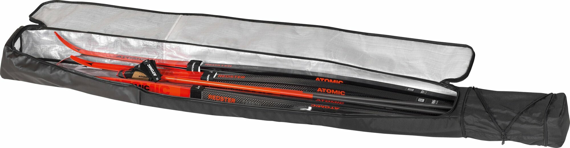 Чехол для лыж Atomic Nordic Ski Bag, 3 пары, армированная ткань — фото 1