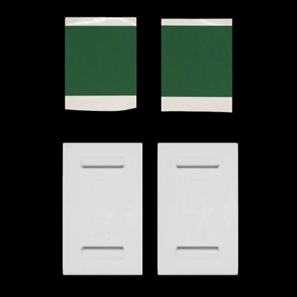 Кронштейн самоклеящийся для рулонной шторы мини 2 шт в упаковке