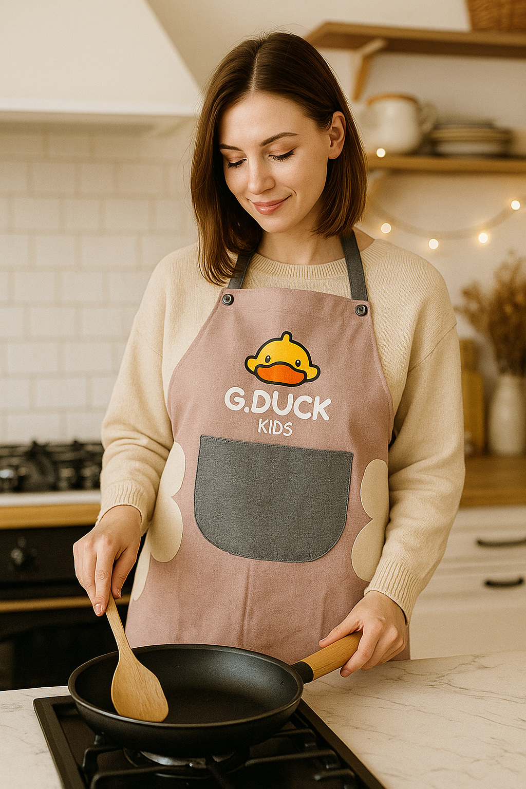 Фартук кухонный с карманом