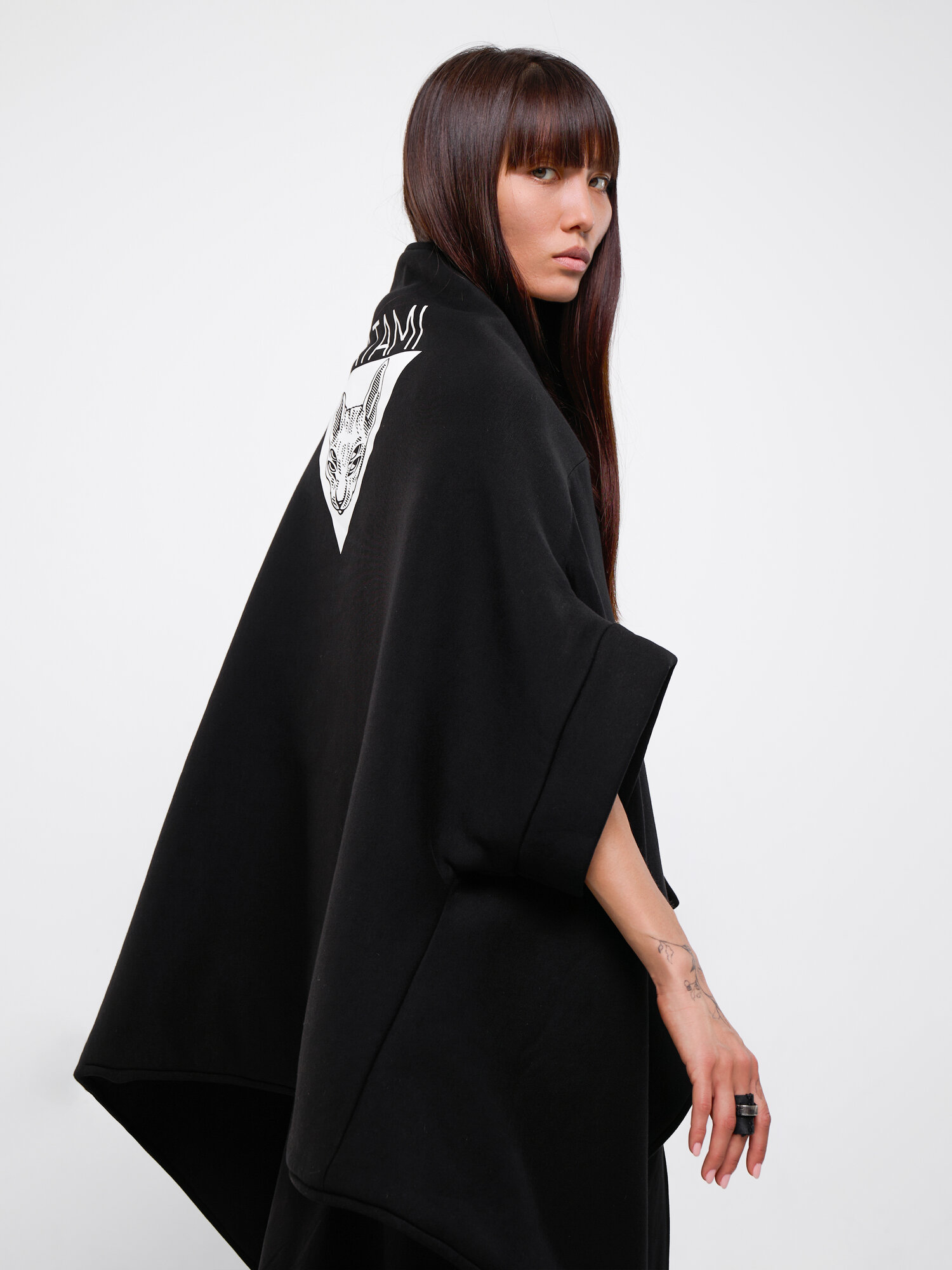 Кардиган Katami Wear, размер OneSize, черный — фото 1