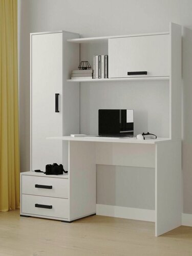 Изображение товара ARNIKA Компьютерный стол Квартет-9, Белый