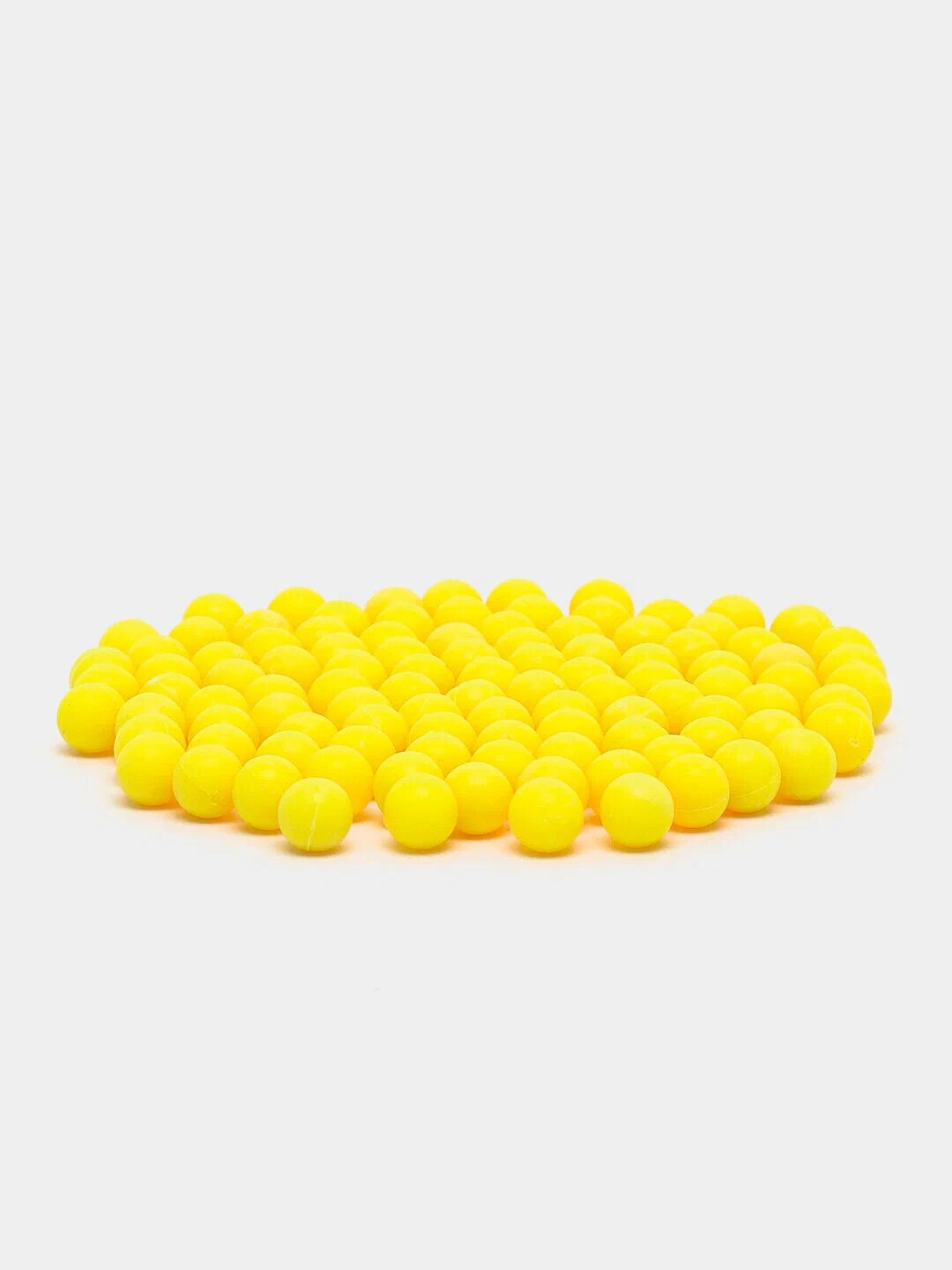 Набор пластмассовых пулек для детского пистолета, 50 штук, 6 мм, желтые
