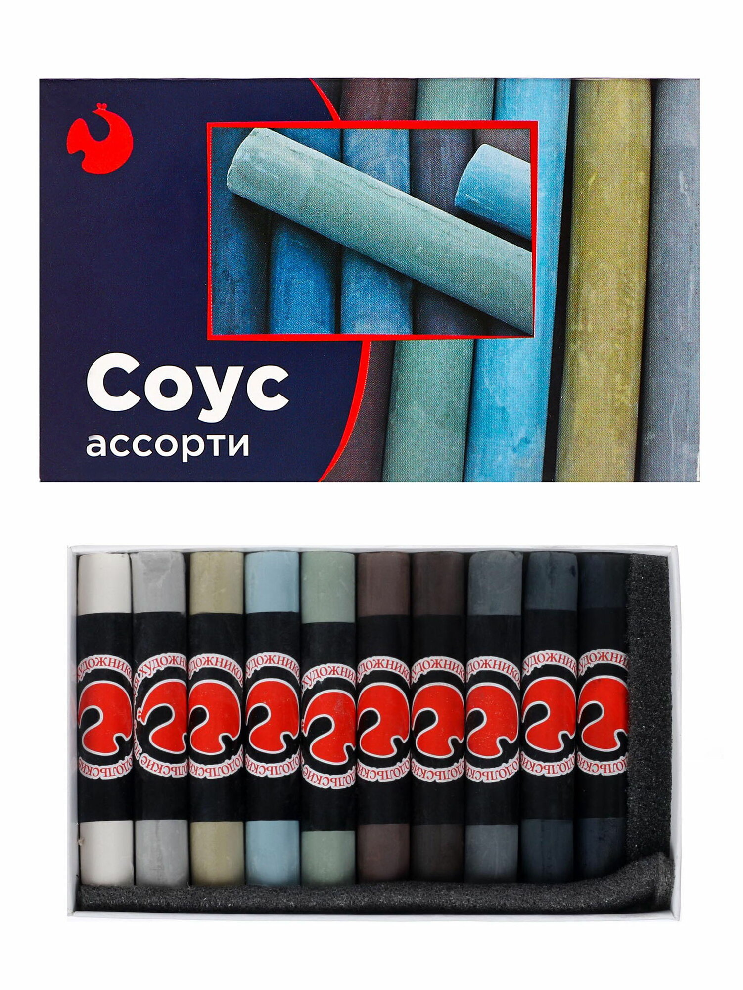 Соус ассорти набор 10 цветов тип: для художественных и графических работ