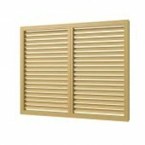 Решетка для радиатора 0.6x0.9 бук светлый