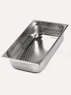Изображение товара Гастроемкость Foodatlas GN 1/1, перфорированная, нержавеющая сталь, высота 10см