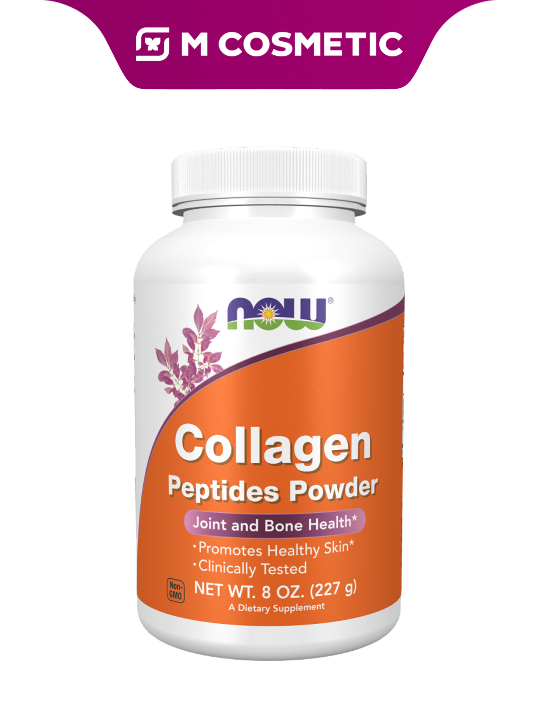 NOW Пептиды коллагена в виде порошка 227 г (NOW Foods Collagen Peptides Powder)