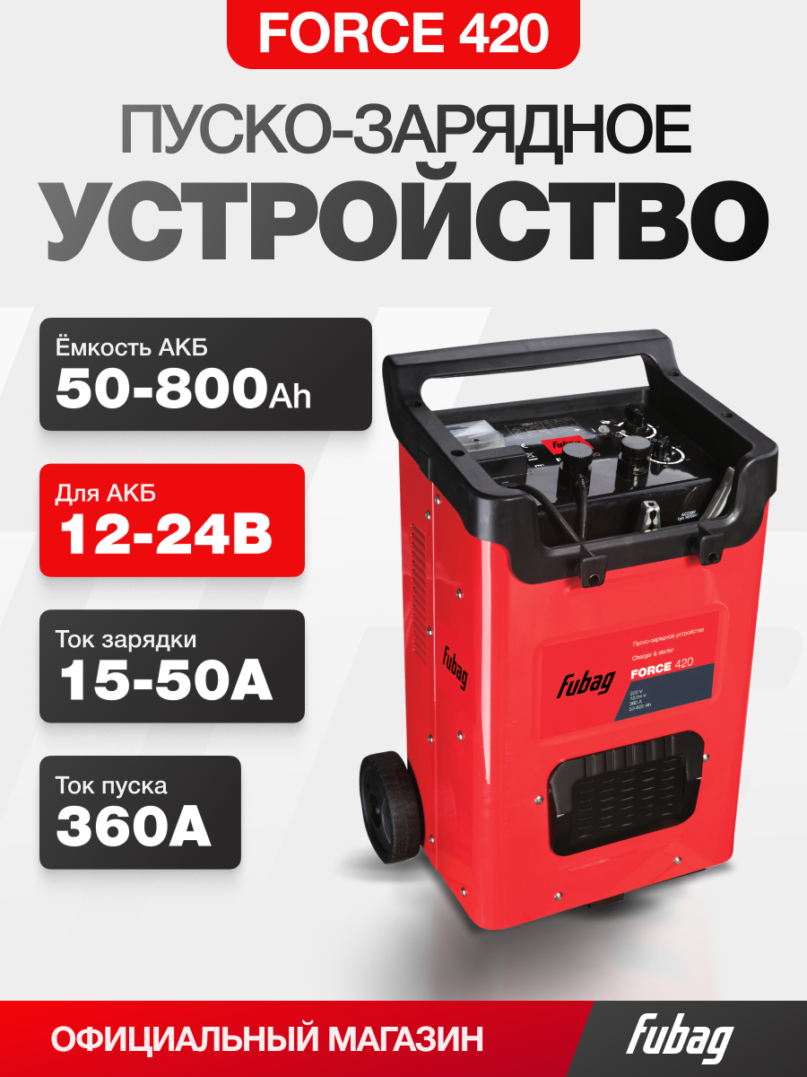 Пуско-Зарядное устройство Сила пуска (FORCE) 420