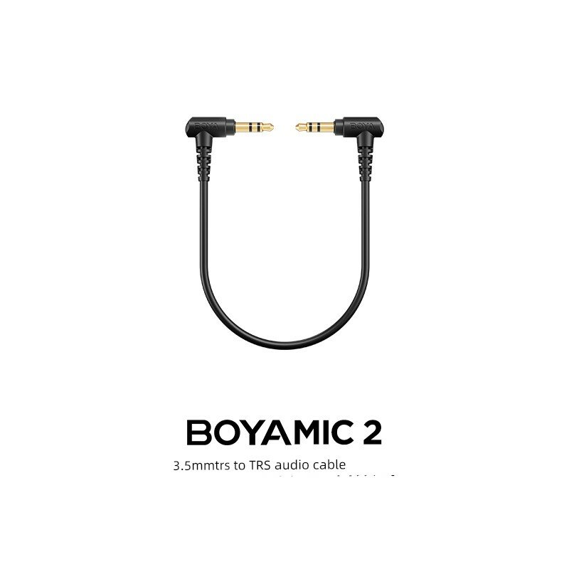 Беспроводной микрофон BOYALINK 3/BOYAMIC 2: передатчик, приемник, адаптер, кабель, аксессуары Аудиокабель BOYAMIC2 3,5