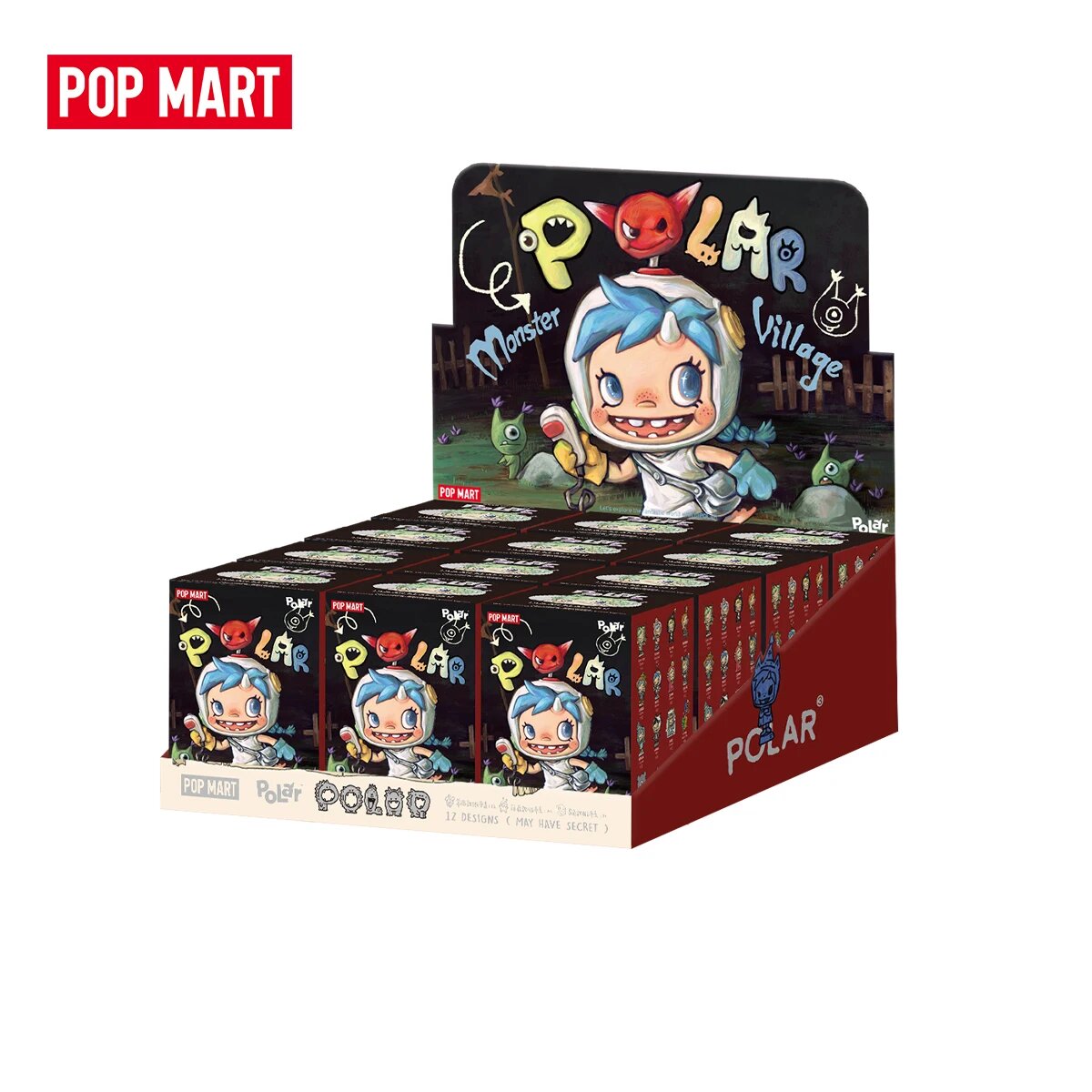POP MART Polar Season 3: Полярные монстры (1 шт.) - набор 12 цветов