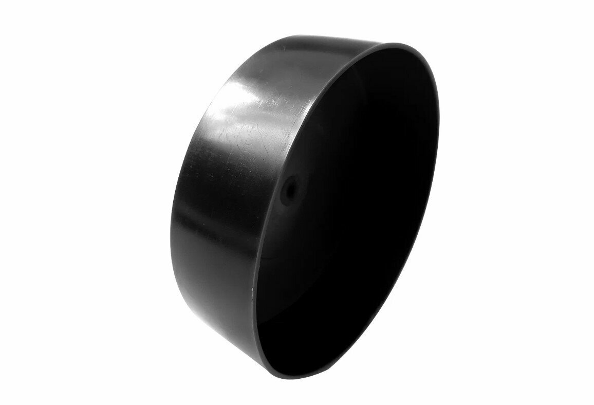 Заглушка для дренажных труб d160 мм полипропилен цвет черный