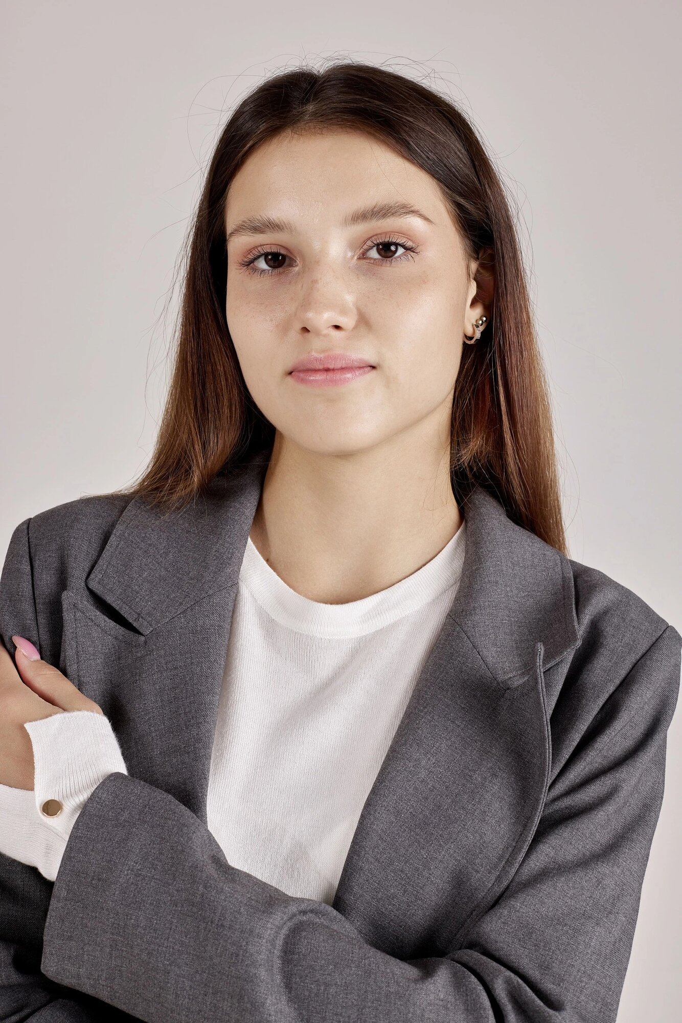 Пиджак Selfie, размер L, серый — фото 1