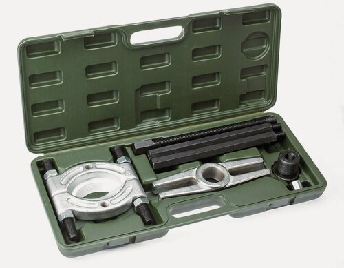 Изображение товара Набор съемников подшипников сепараторного типа 75-100 мм, 9 предметов, Дело Техники, 815585