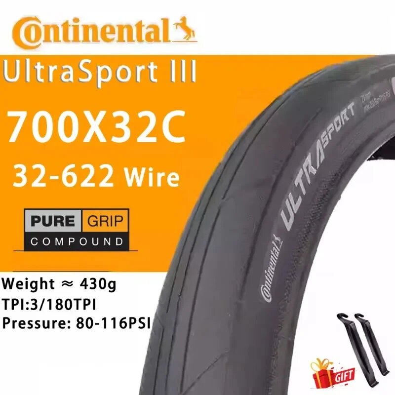 Continental Ultra Sport III / Grand Sport Race шина 700C Ultra 700x32C