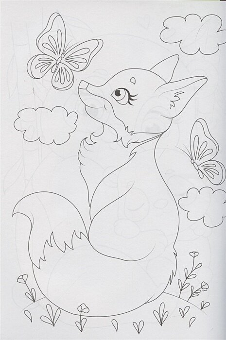 Раскраска А4 эконом. Монстрики — фото 1