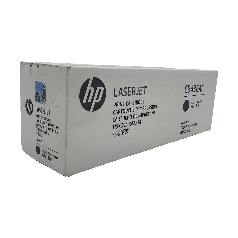 Картридж HP 36A черный