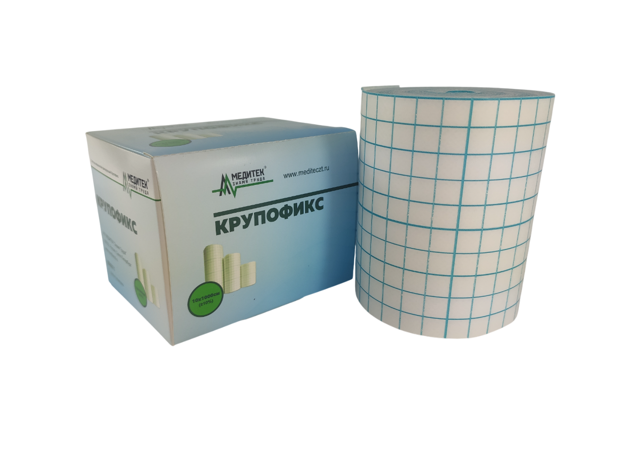 Бинт липкий 10 см. * 10 м. "Крупофикс"