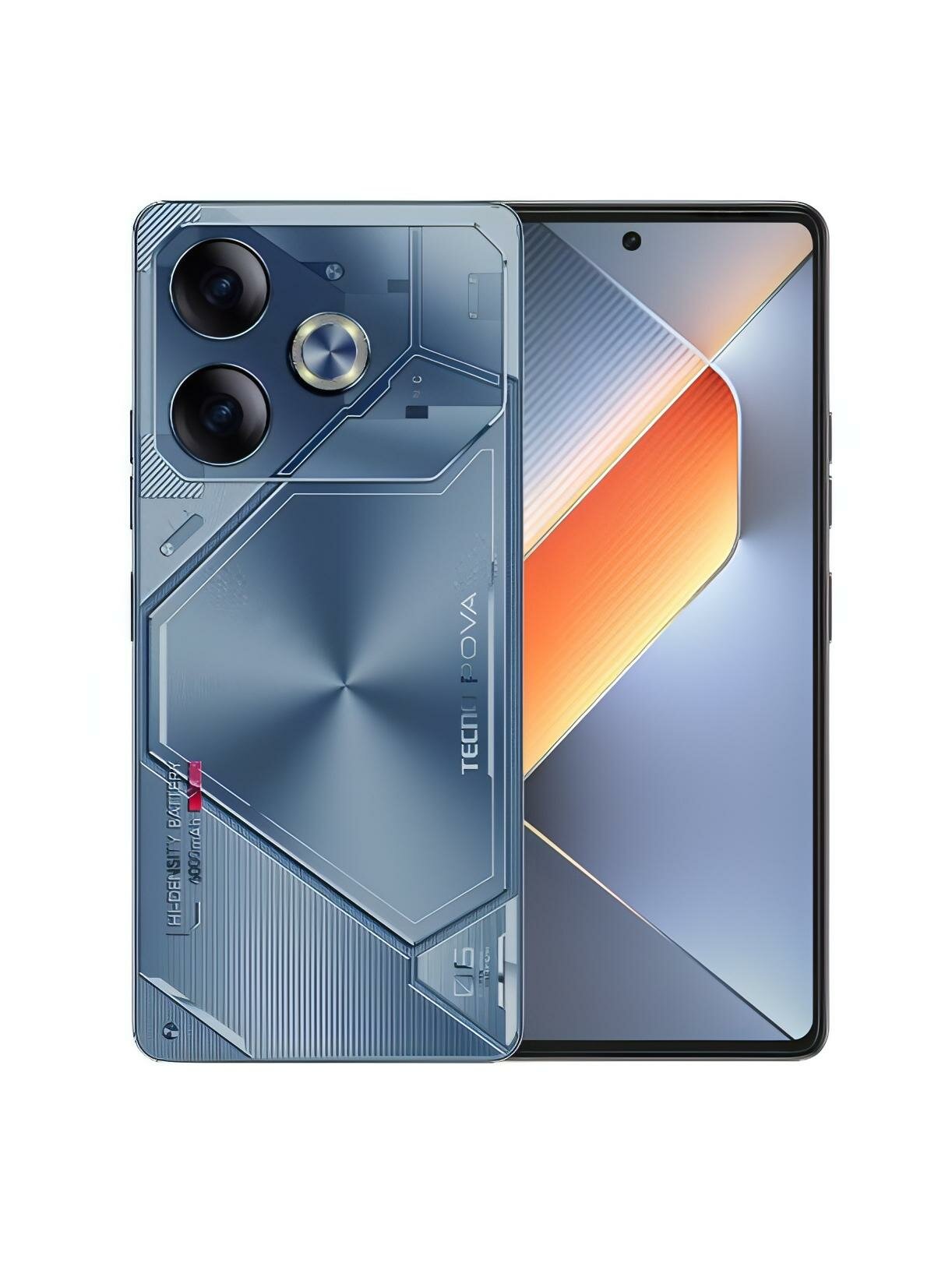 Смартфон Tecno POVA 6 12/256GB Interstellar Blue