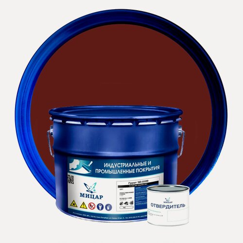 Изображение товара Грунтовка износостойкая для металла ЭП-0199 10кг защита от коррозии