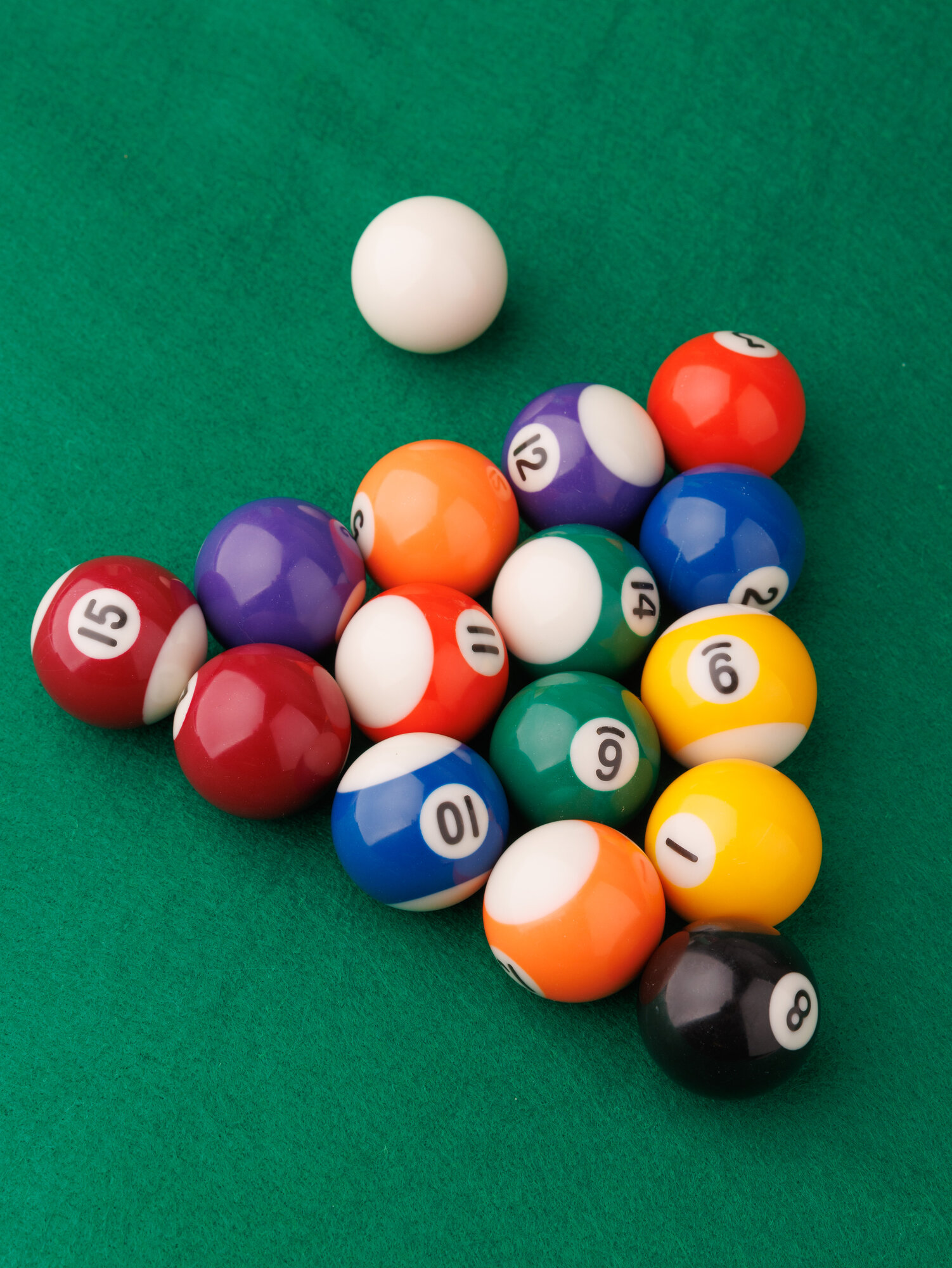Шар для бильярда Estafit Pool Mini №1 38 мм, желтый — фото 1