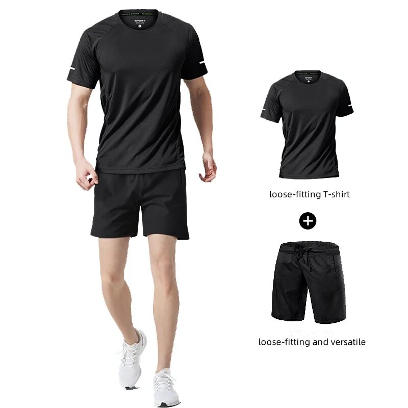 Костюм спортивный  размер L черный