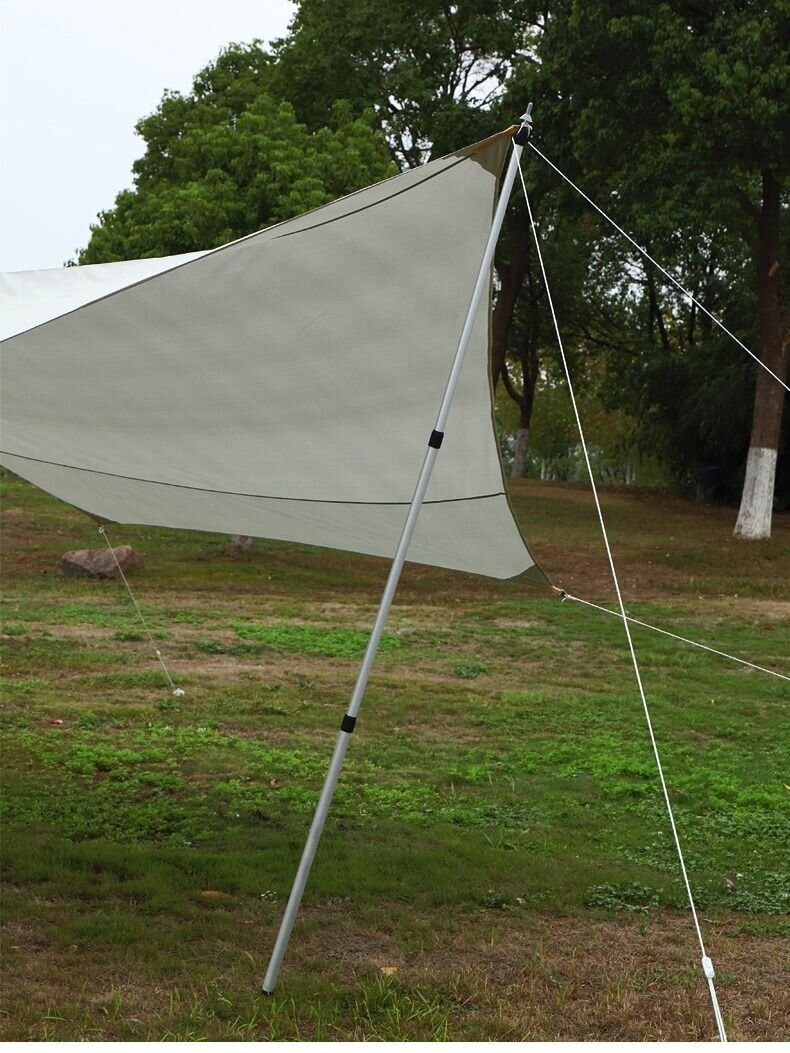 Наружная выдвижная опорная штанга из алюминиевого сплава используемая для регулировки прихожей палатки 23 м