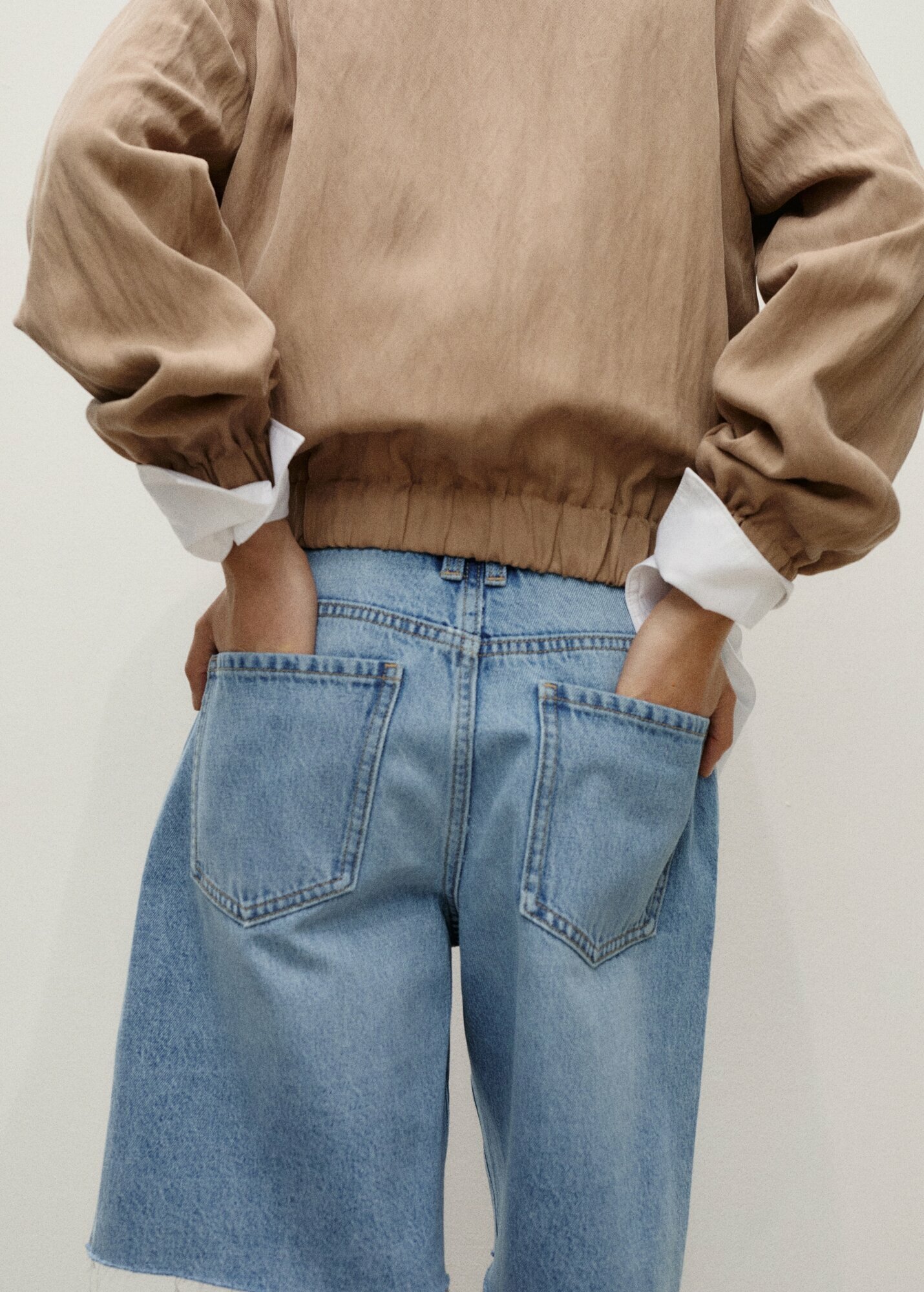 Бермуды MANGO, размер 38 EU, синий
