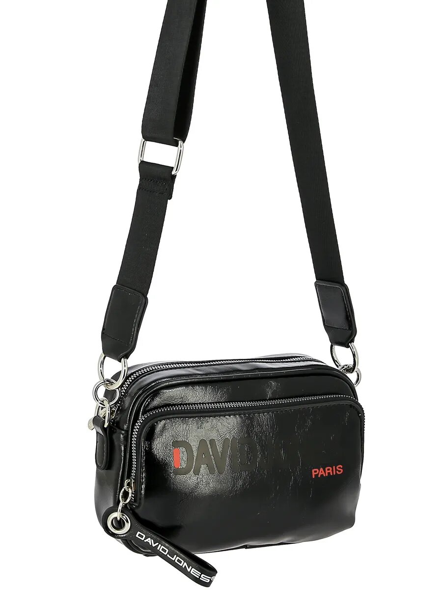 Сумка кросс-боди DAVID JONES, черный — фото 1