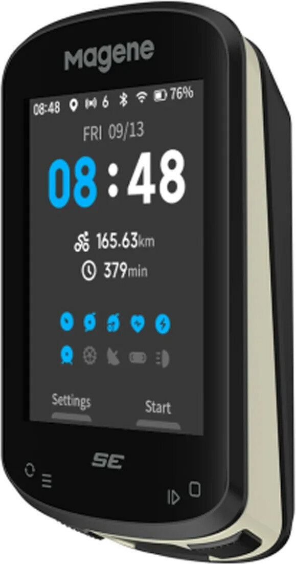 Умный GPS-велокомпьютер Magene C506 SE, цветной экран 2.4", стекло Asahi, Wi-Fi, Bluetooth 5.0, ANT+, AGNSS, IPX7
